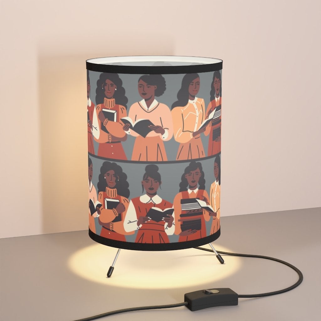 Brown Readers Lamp-The Trini Gee