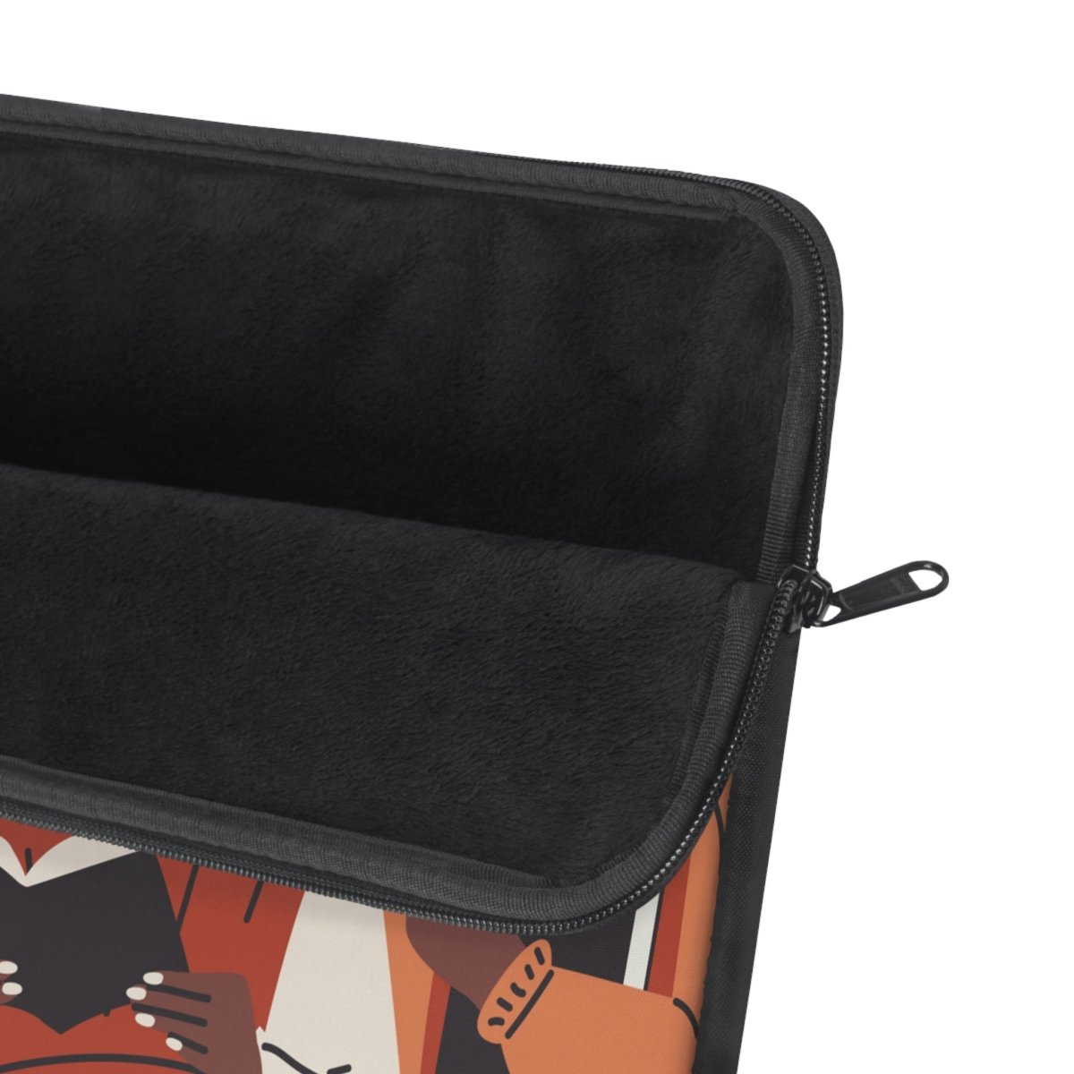 Brown Readers Laptop Sleeve - Afrocentric Art by The Trini Gee
