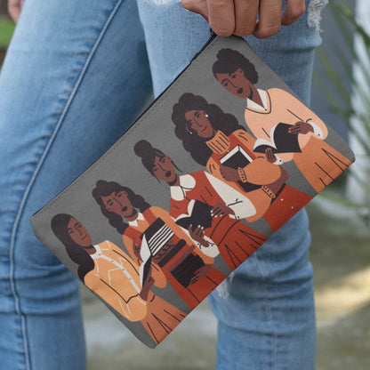 Brown Readers Pouch-The Trini Gee