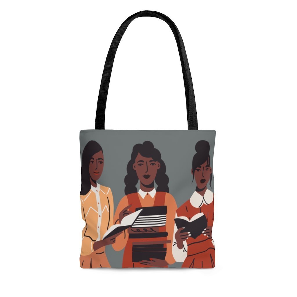 Brown Readers Tote Bag-The Trini Gee