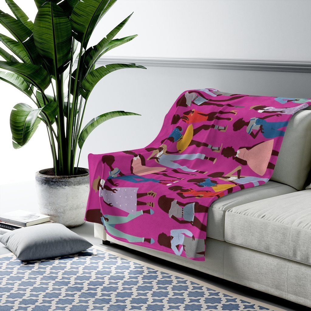 Brown Skin Girls Blanket-The Trini Gee