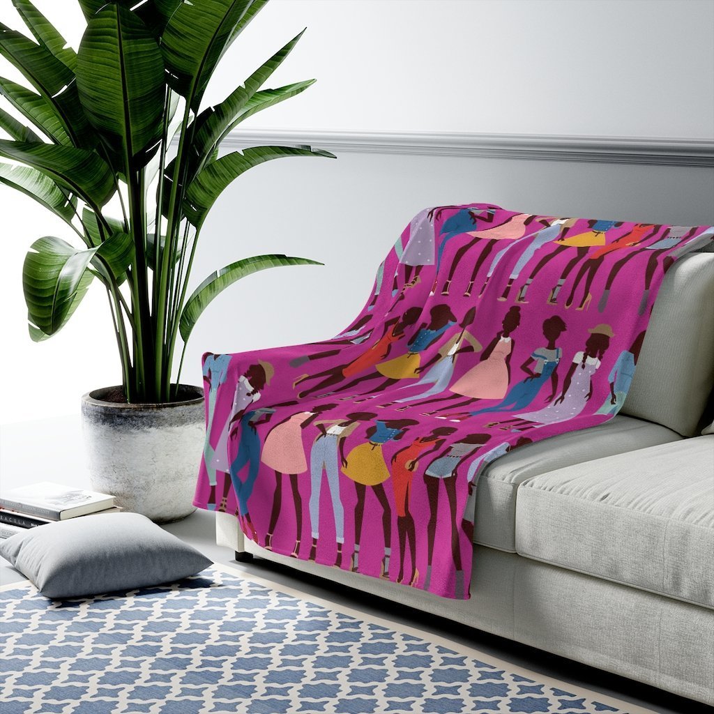 Brown Skin Girls Blanket-The Trini Gee