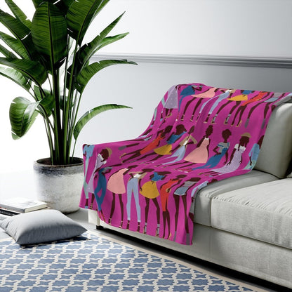 Brown Skin Girls Blanket-The Trini Gee