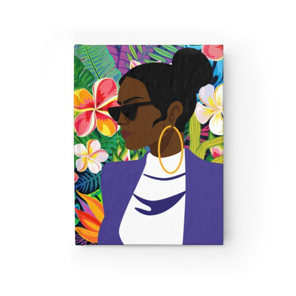 Bun & Floral Journal-The Trini Gee