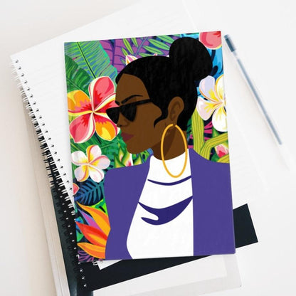 Bun & Floral Journal-The Trini Gee