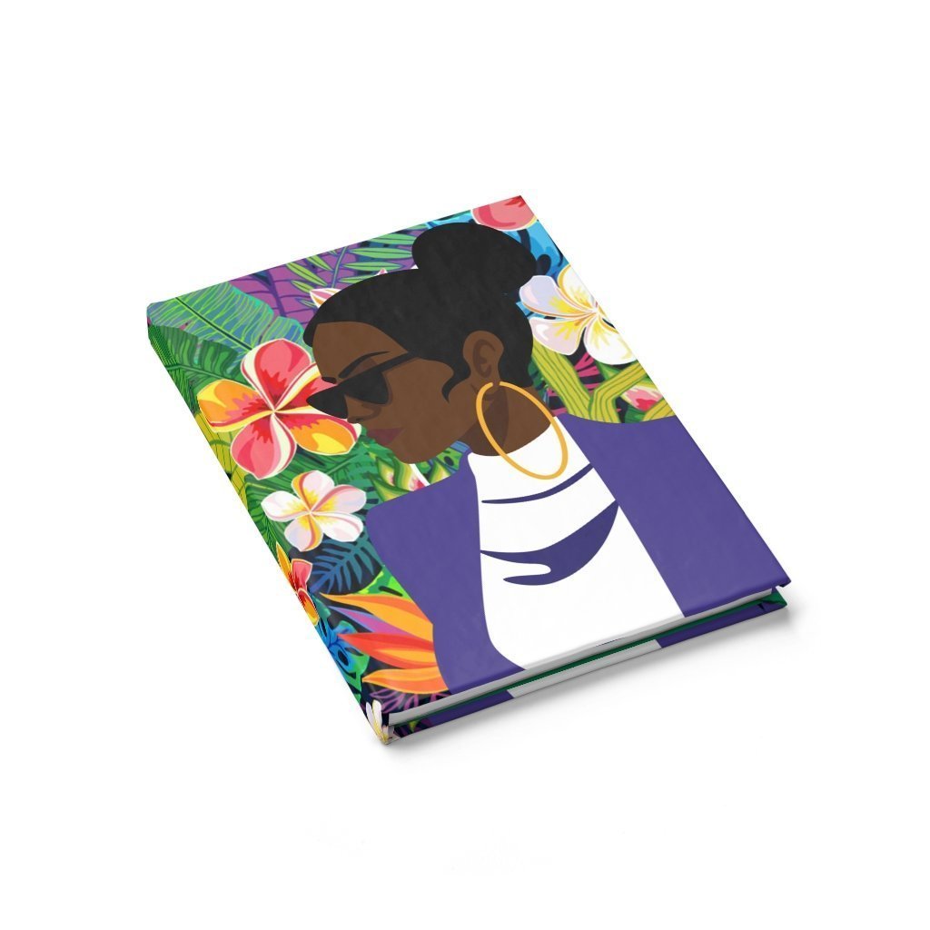 Bun & Floral Journal-The Trini Gee