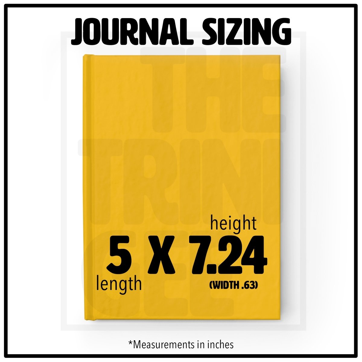 Bun & Floral Journal - Afrocentric Art by The Trini Gee