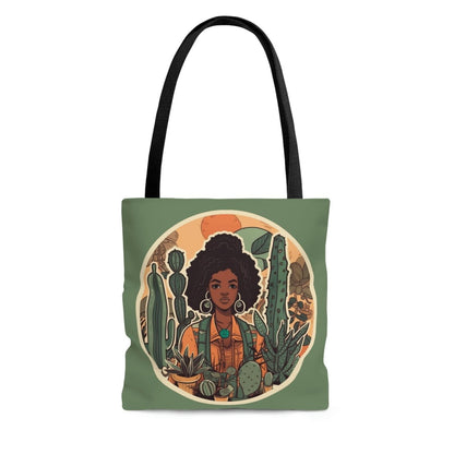 Cactus Girl Tote Bag