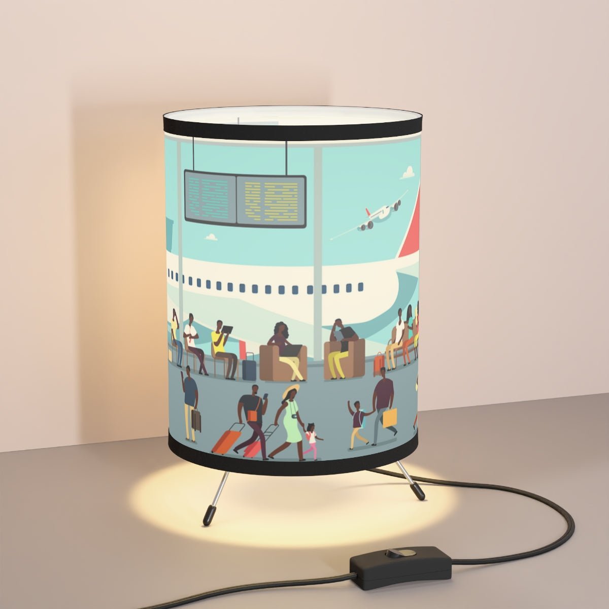 Catching Flights Lamp - The Trini Gee