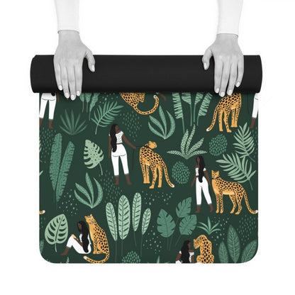 Cheetah Girl Yoga Mat - The Trini Gee