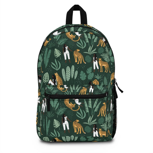 Cheetah Walk Backpack - The Trini Gee
