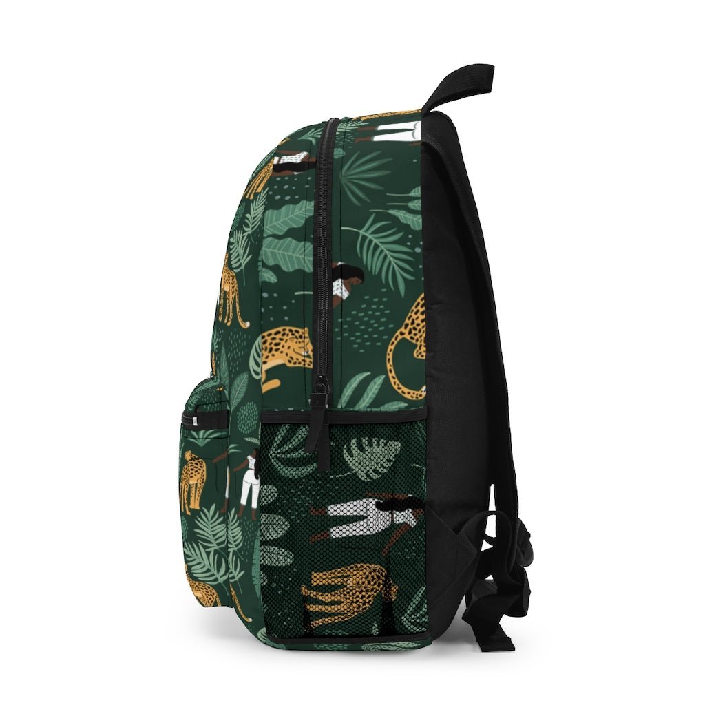 Cheetah Walk Backpack - The Trini Gee