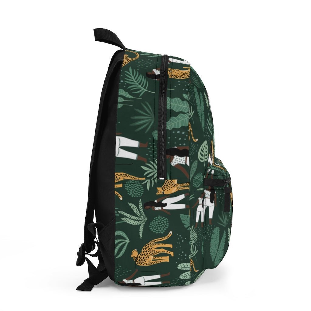 Cheetah Walk Backpack - The Trini Gee