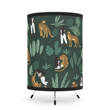 Cheetah Woman Lamp - The Trini Gee
