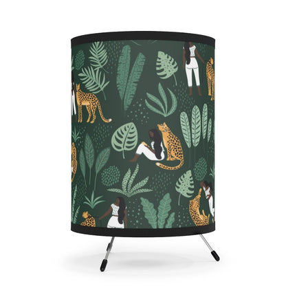 Cheetah Woman Lamp - The Trini Gee