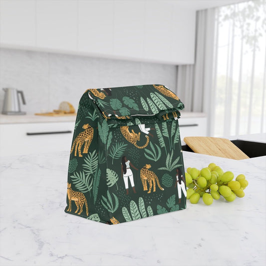Cheetah Woman Lunch Bag - The Trini Gee
