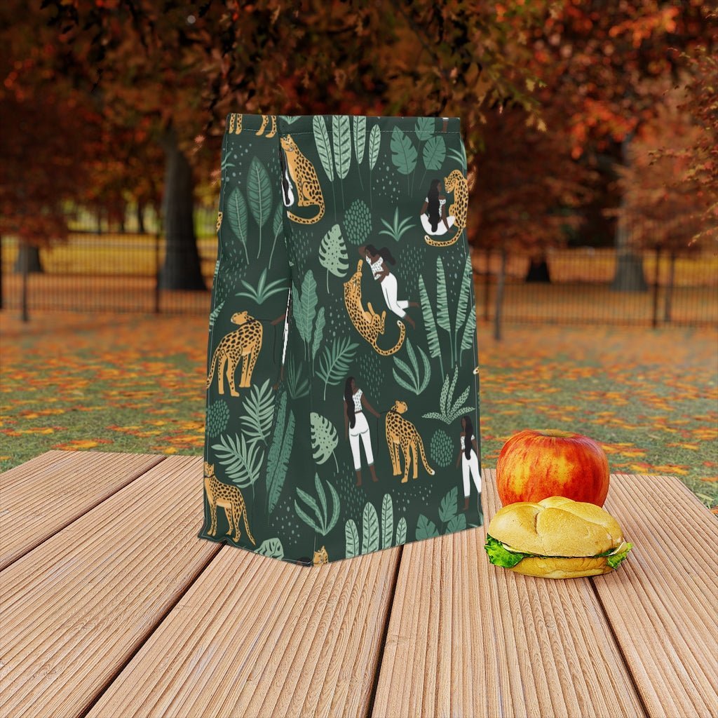 Cheetah Woman Lunch Bag - The Trini Gee