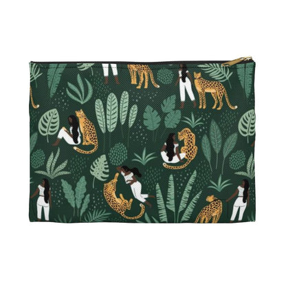 Cheetah Woman Pouch - The Trini Gee