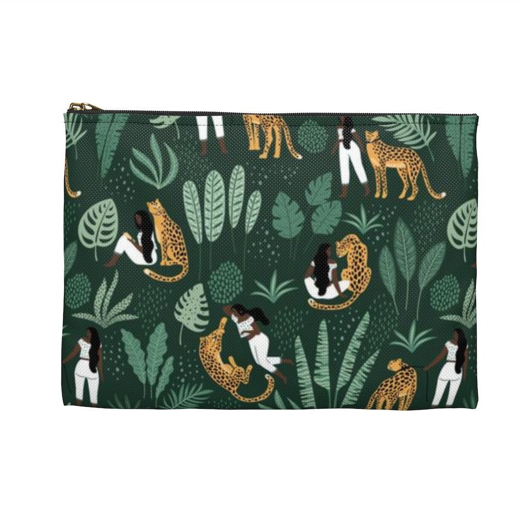 Cheetah Woman Pouch - The Trini Gee