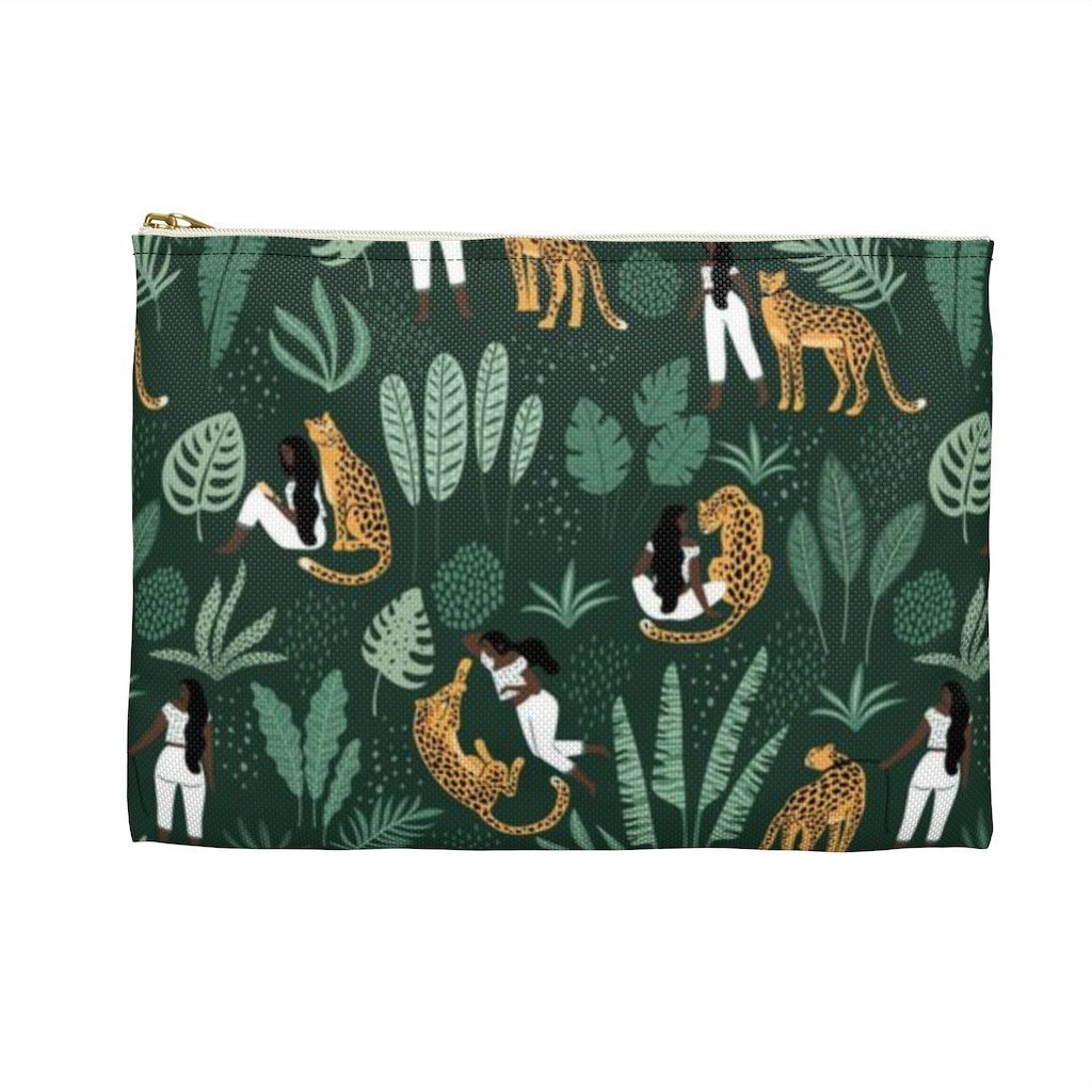 Cheetah Woman Pouch - The Trini Gee