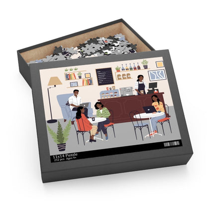 Coffee Shop Puzzle - The Trini Gee