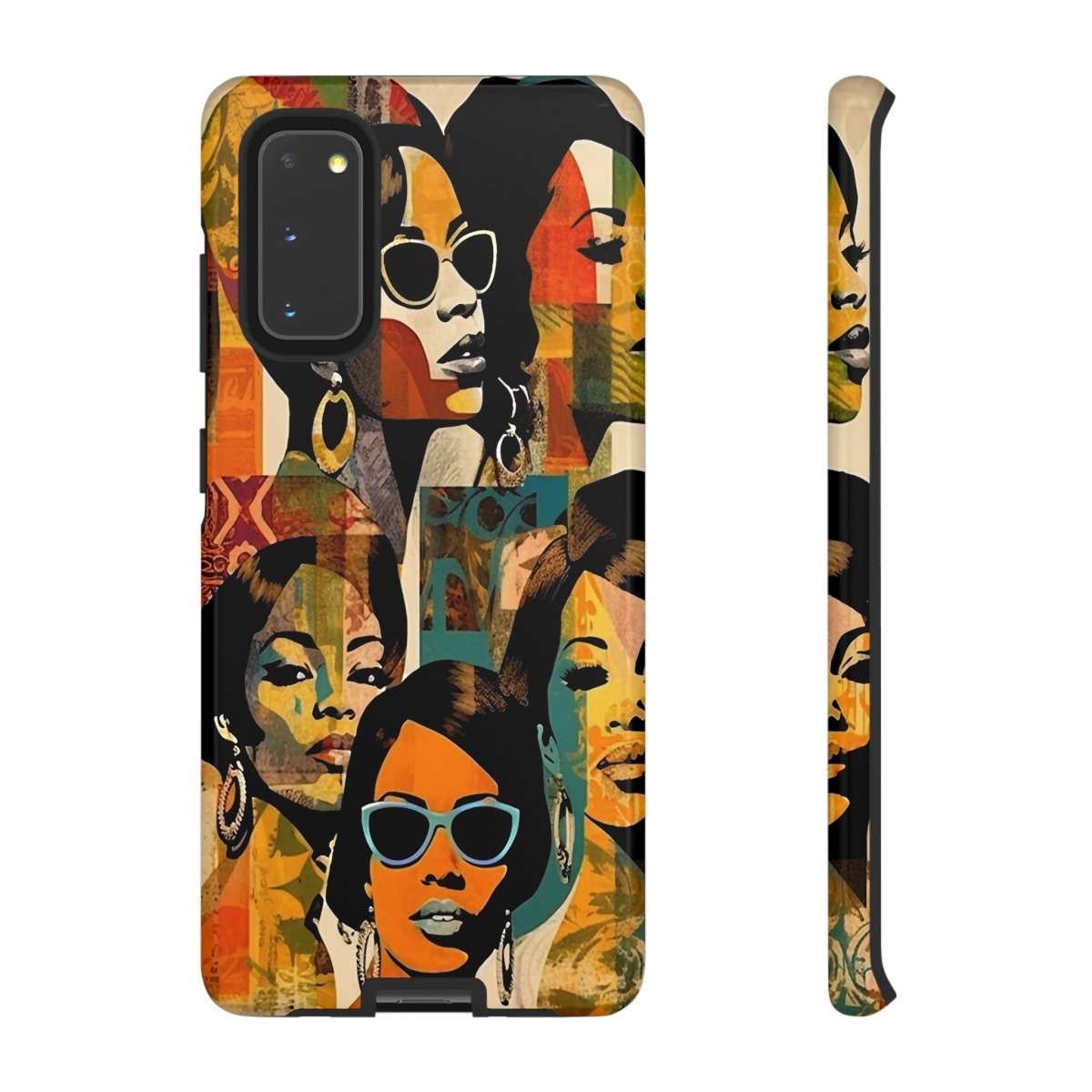 Collage Beauties Phone Case - Afrocentric Art by The Trini Gee
