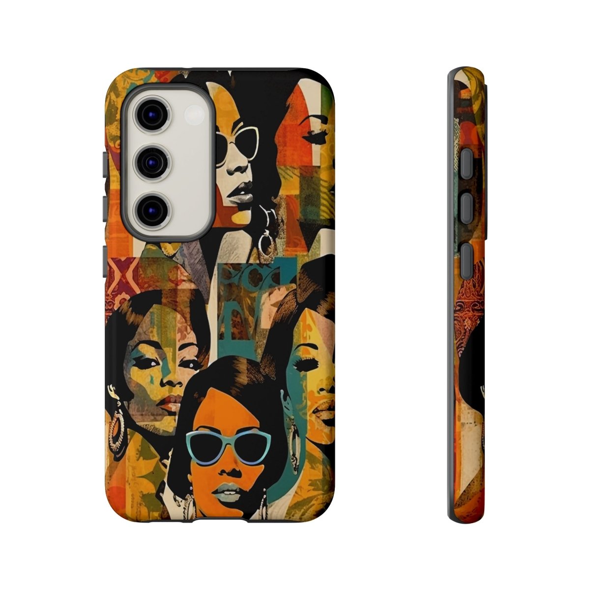 Collage Beauties Phone Case - Afrocentric Art by The Trini Gee