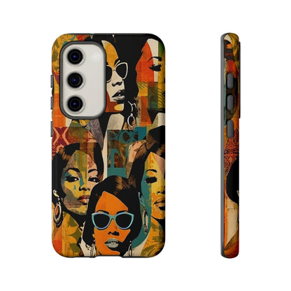 Collage Beauties Phone Case - Afrocentric Art by The Trini Gee