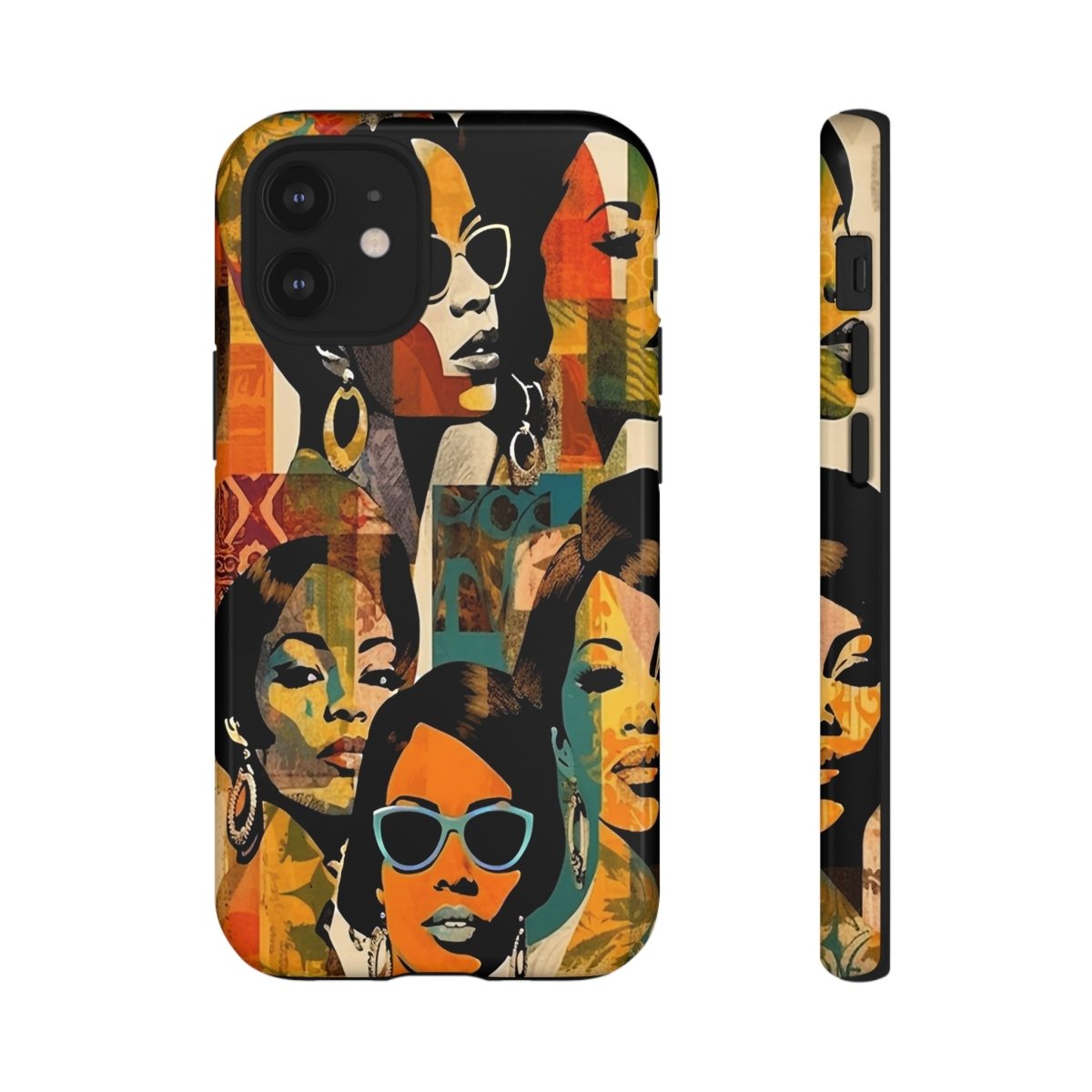 Collage Beauties Phone Case - Afrocentric Art by The Trini Gee