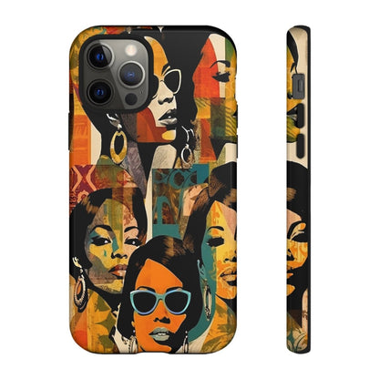Collage Beauties Phone Case - Afrocentric Art by The Trini Gee
