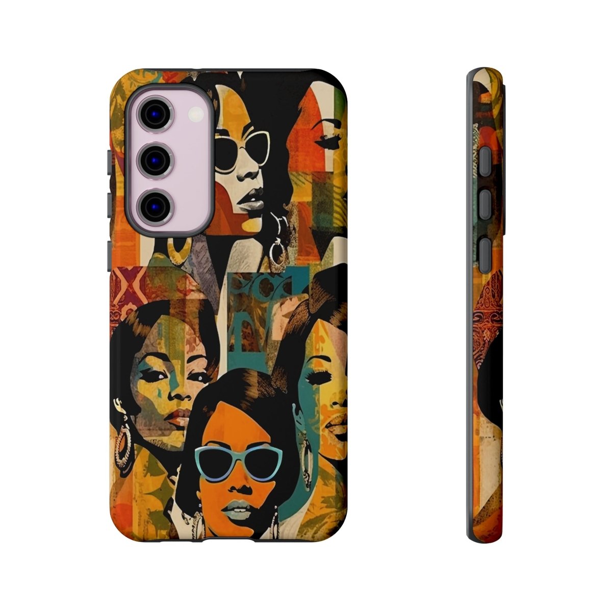 Collage Beauties Phone Case - Afrocentric Art by The Trini Gee