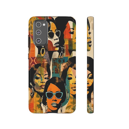Collage Beauties Phone Case - Afrocentric Art by The Trini Gee