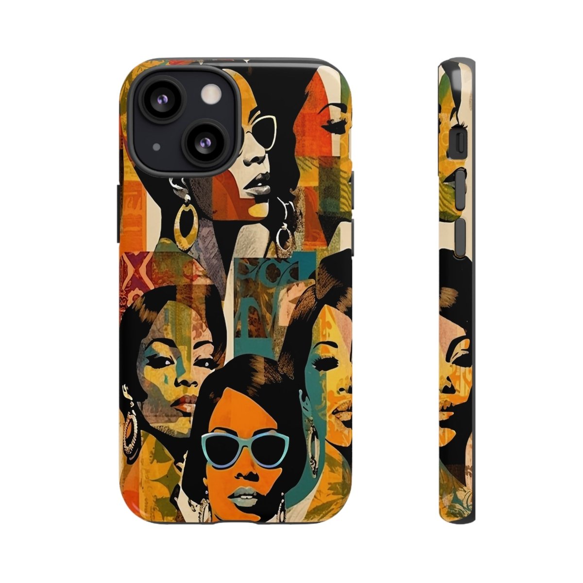 Collage Beauties Phone Case - Afrocentric Art by The Trini Gee