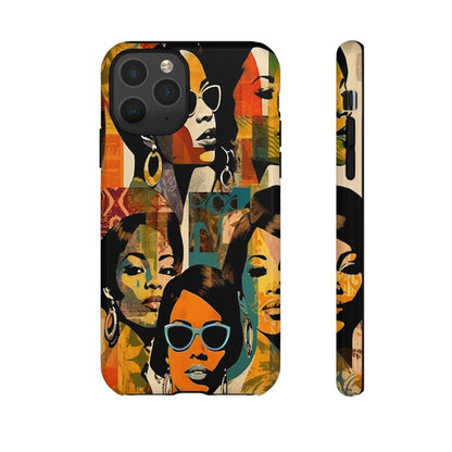 Collage Beauties Phone Case - Afrocentric Art by The Trini Gee
