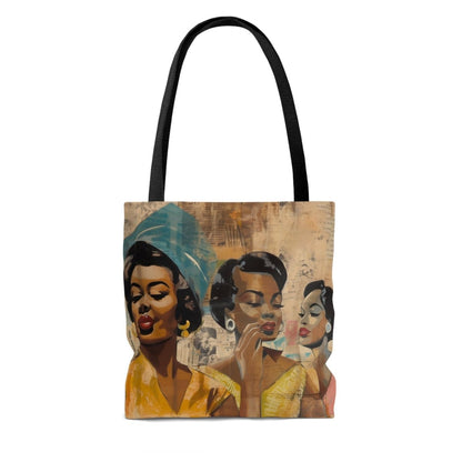 Collage Beauty Tote Bag - Afrocentric Art by The Trini Gee