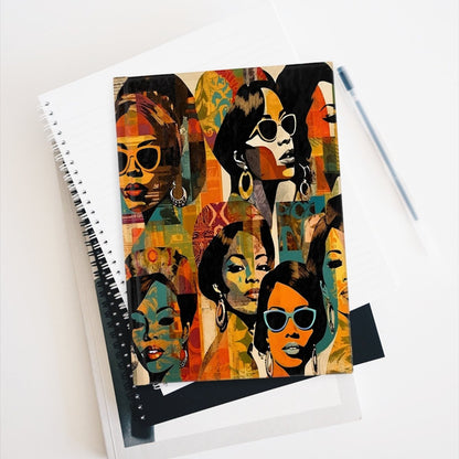 Collage Women Journal - Afrocentric Art by The Trini Gee
