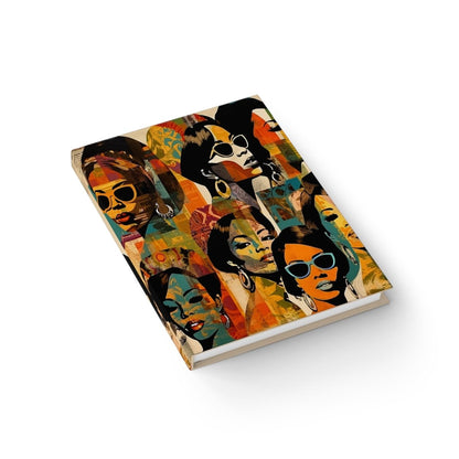 Collage Women Journal - Afrocentric Art by The Trini Gee