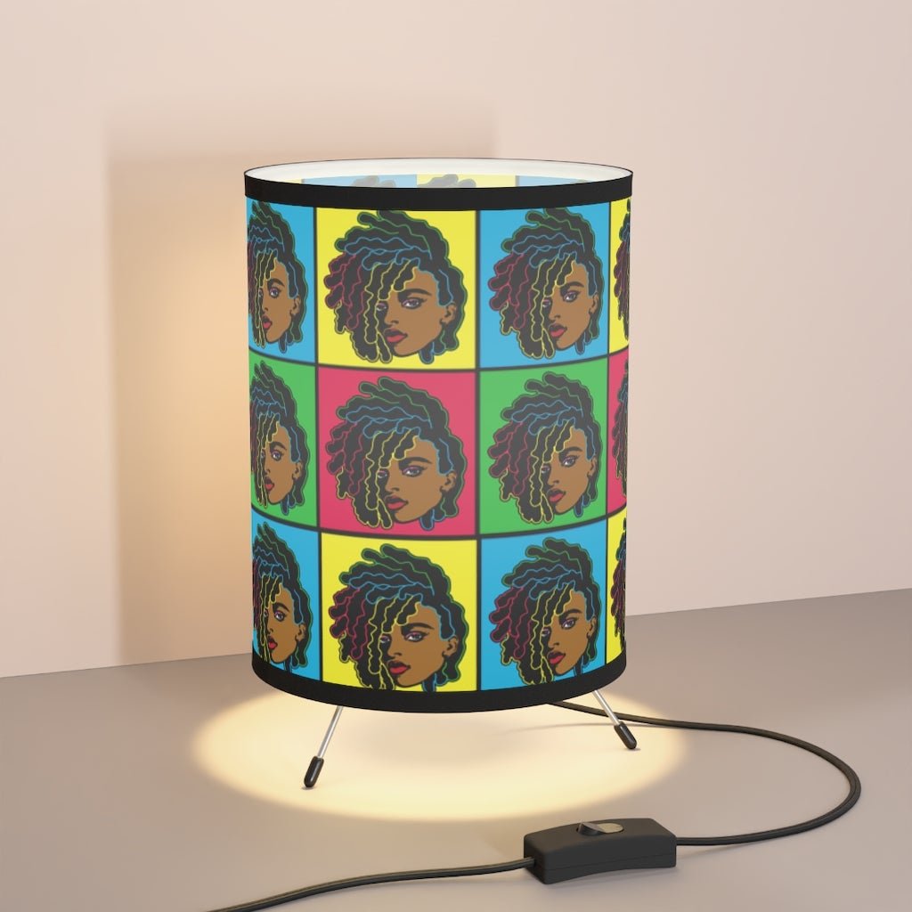 Colorful Locs Lamp - The Trini Gee