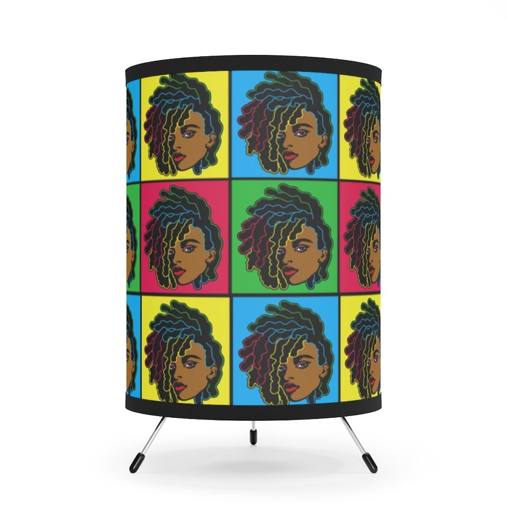 Colorful Locs Lamp - The Trini Gee