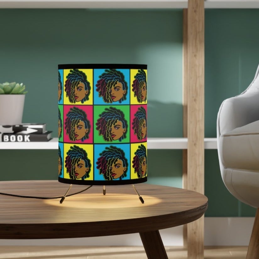 Colorful Locs Lamp - The Trini Gee
