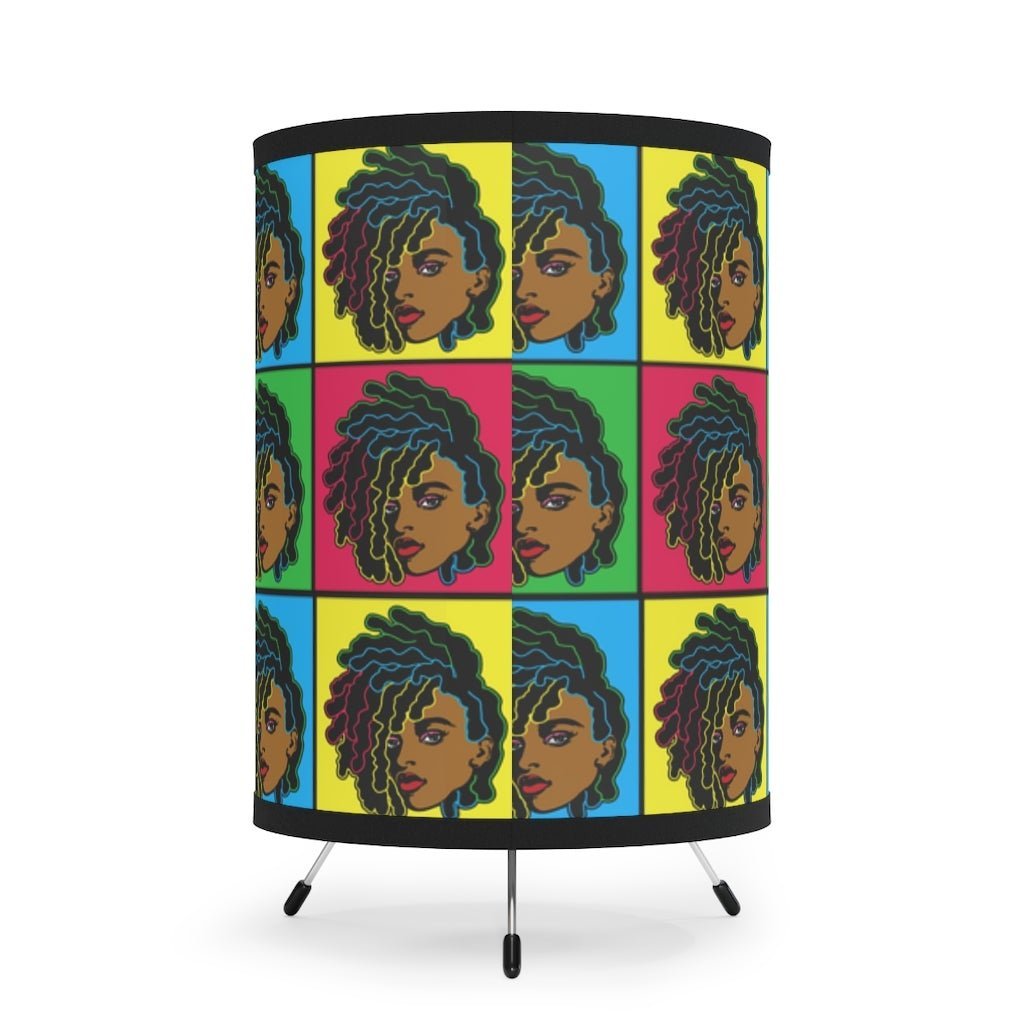 Colorful Locs Lamp - The Trini Gee