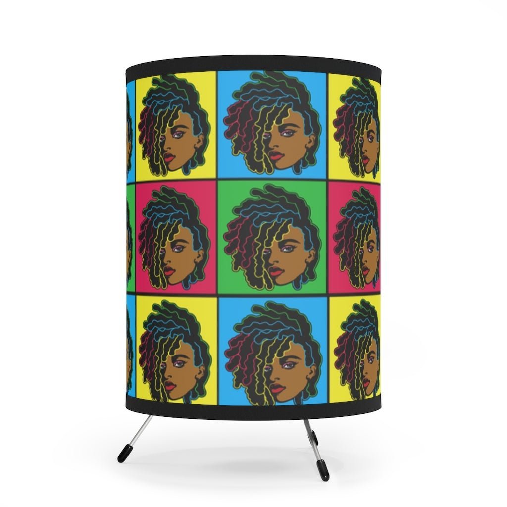 Colorful Locs Lamp - The Trini Gee
