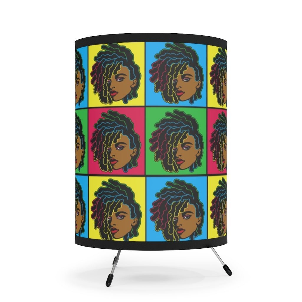 Colorful Locs Lamp - The Trini Gee