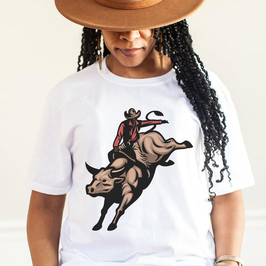 Cowboy Bull Ride Shirt - The Trini Gee