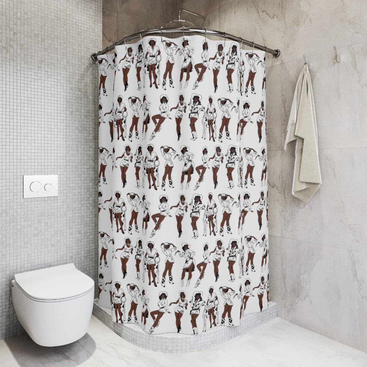 Cowgirls Shower Curtain - The Trini Gee