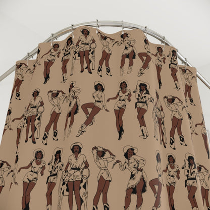 Cowgirls Shower Curtain - The Trini Gee