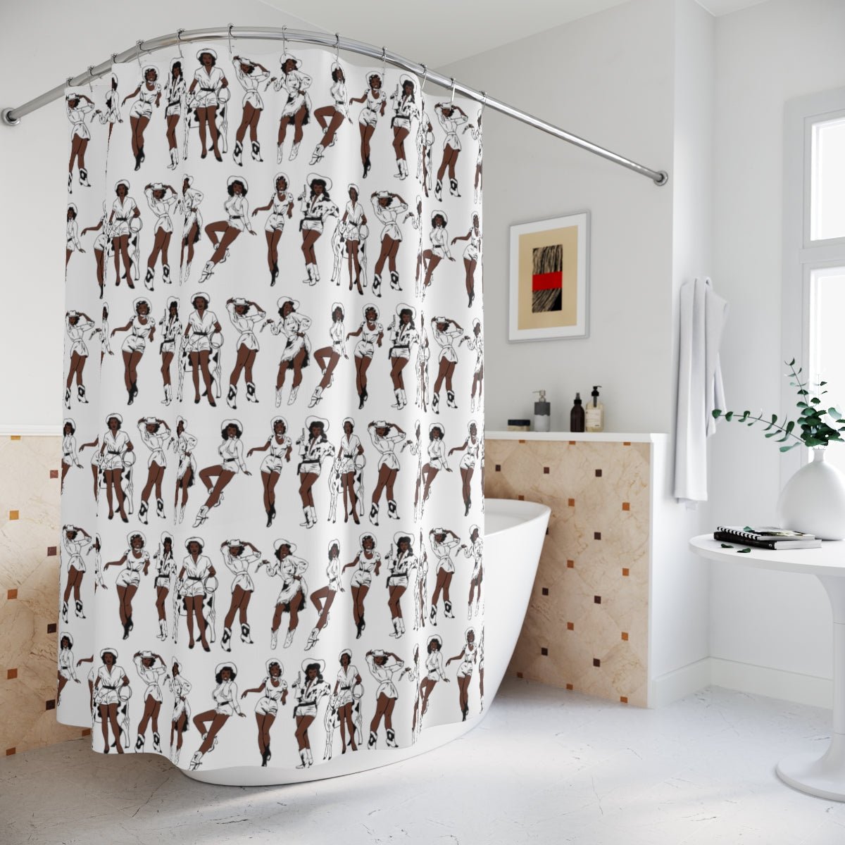Cowgirls Shower Curtain - The Trini Gee