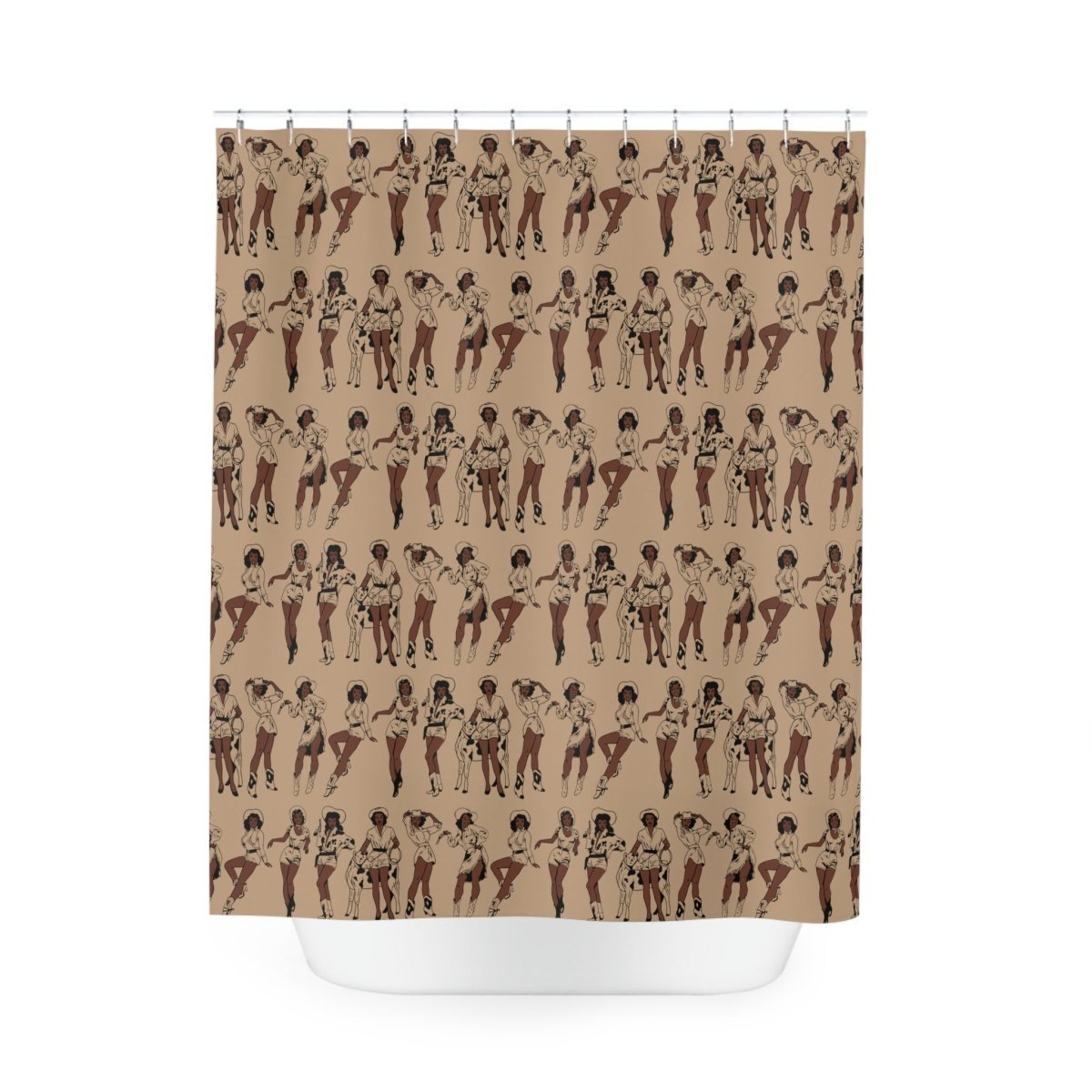 Cowgirls Shower Curtain - The Trini Gee