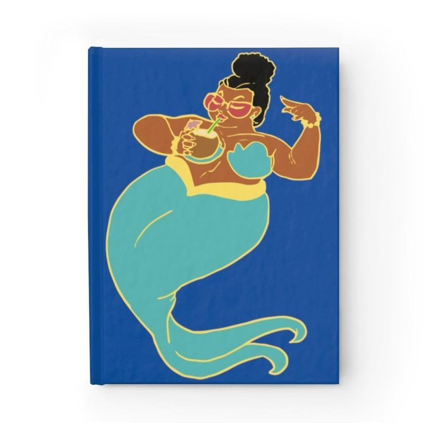 Black Curvy Mermaid Journal - The Trini Gee