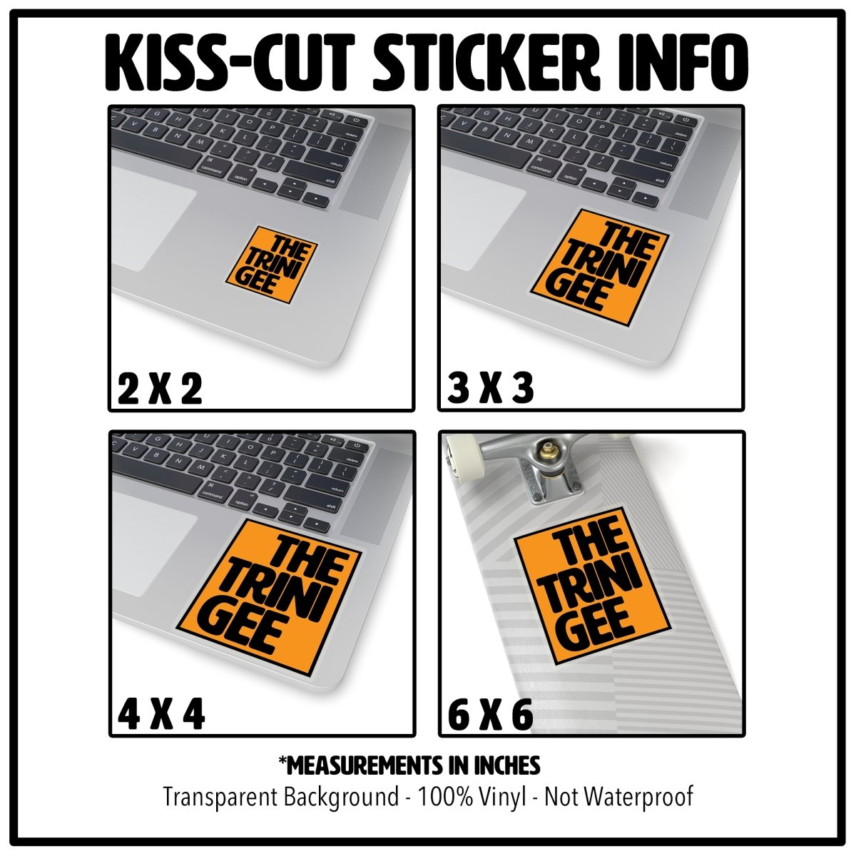 Dear Black Girl Kiss-Cut Stickers - The Trini Gee